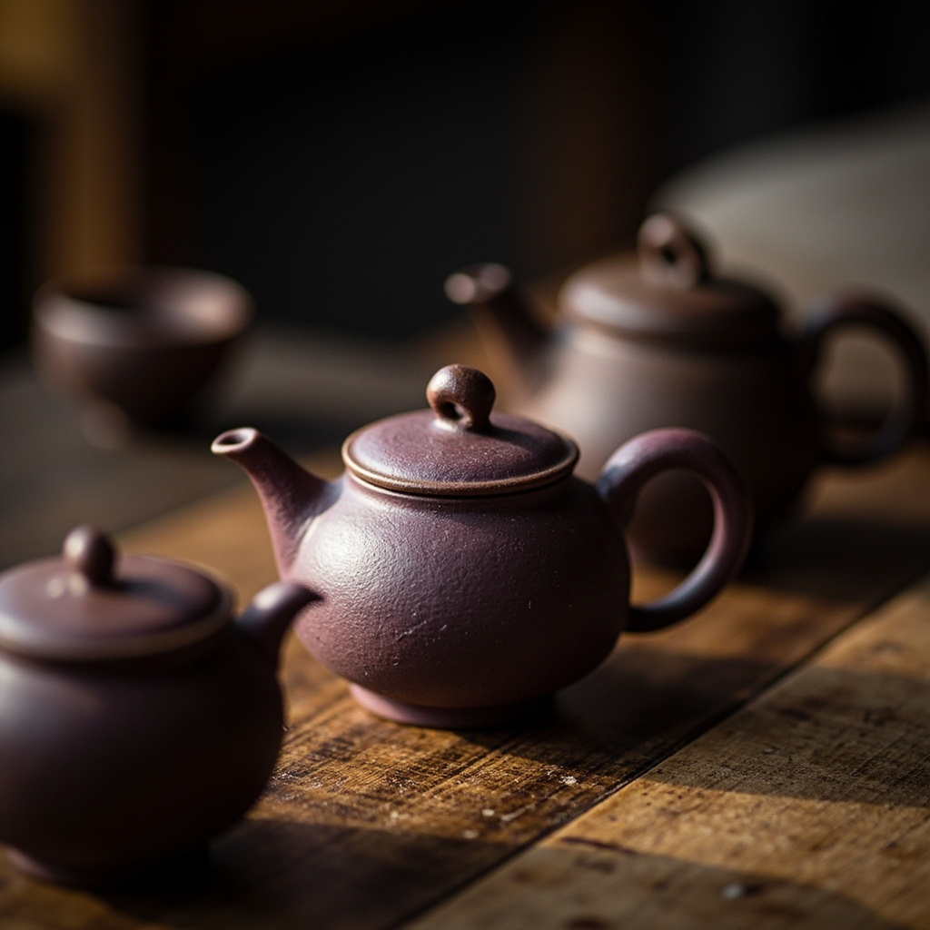 Various Zisha teapot forms